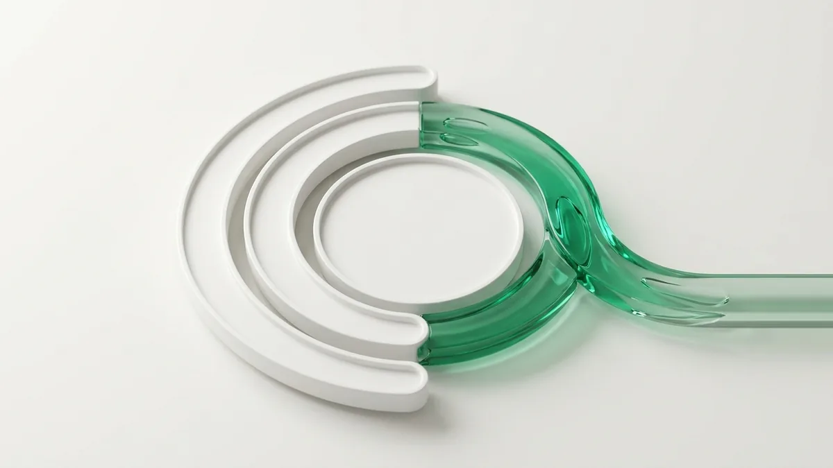 bet365 vs BetMGM odds concept: paired white circular tracks with green glass overtime extensions